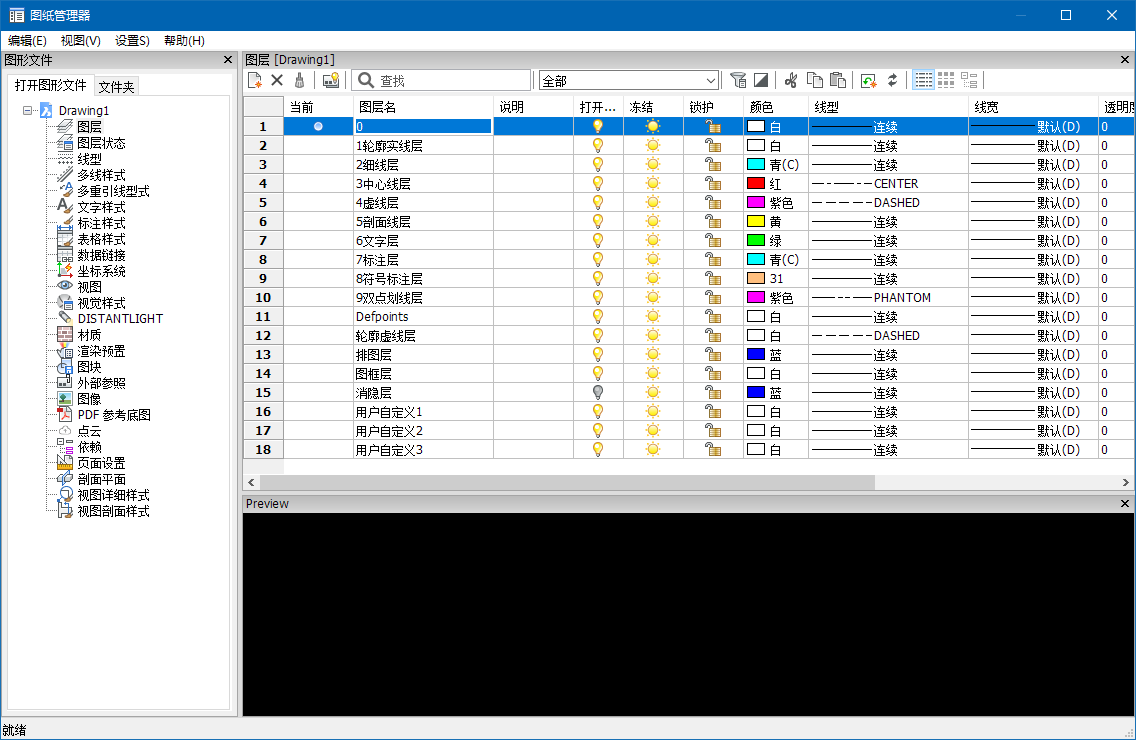 图层管理